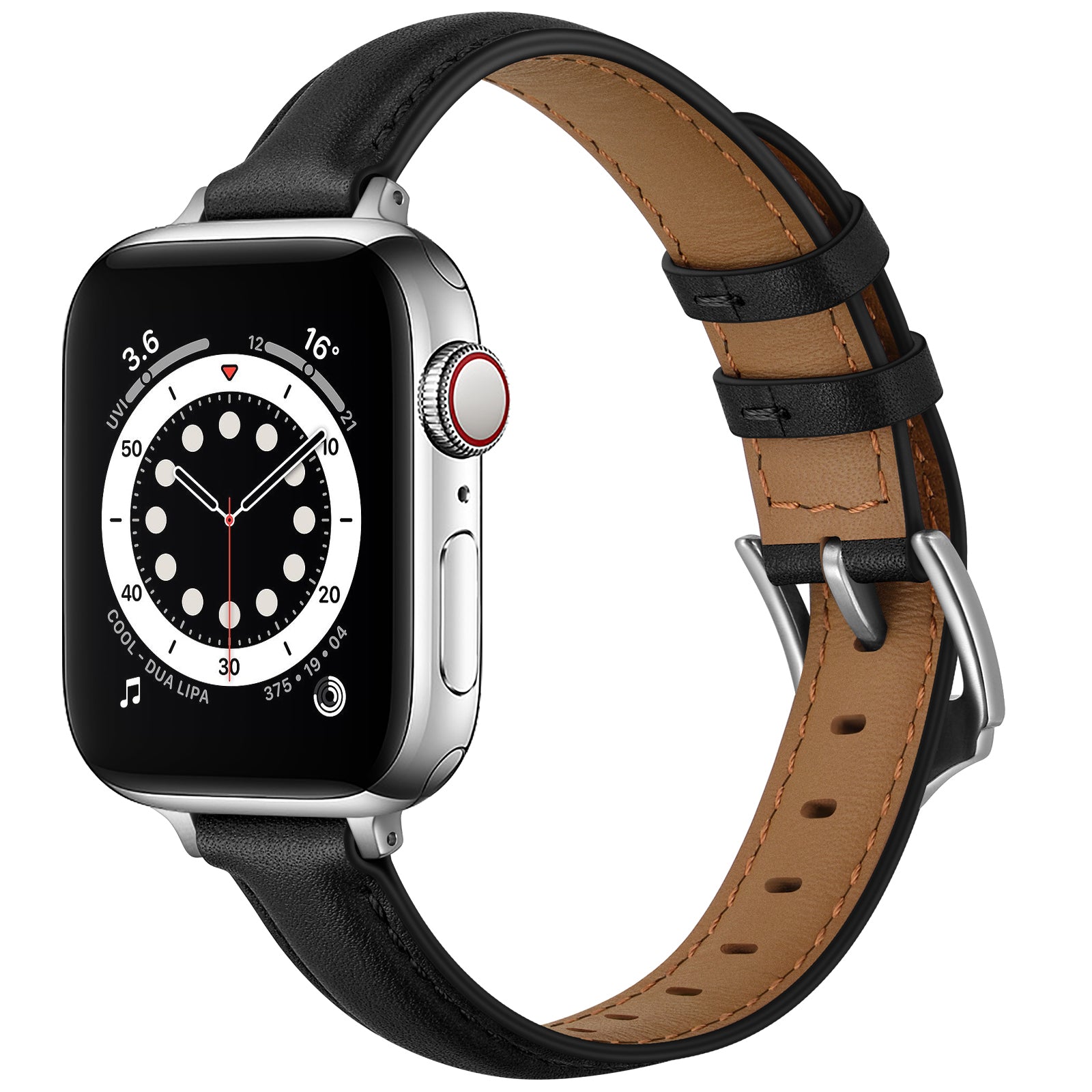 Genuine Leather Replacement Smart Watch Band Strap for Apple Watch Series 9 8 7 41mm SE (2023) SE(2022) SE 6 5 4 40mm 3 2 1 38mm Genuine Leather Replacement Smart Watch Band Strap for Apple Watch Series 9 8 7 41mm SE (2023) SE(2022) SE 6 5 4 40mm 3 2 1 38mm